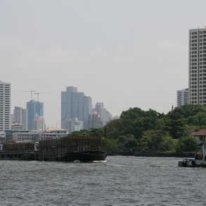 Bangkok - Transport de barges