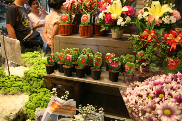 Bangkok - Le marché aux fleurs