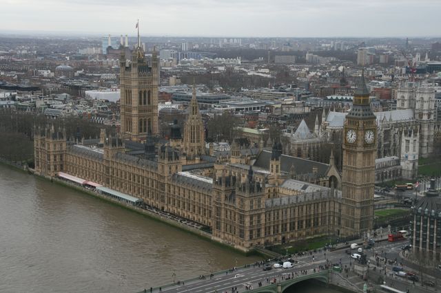London Eye : 135m au-dessus de Londres
